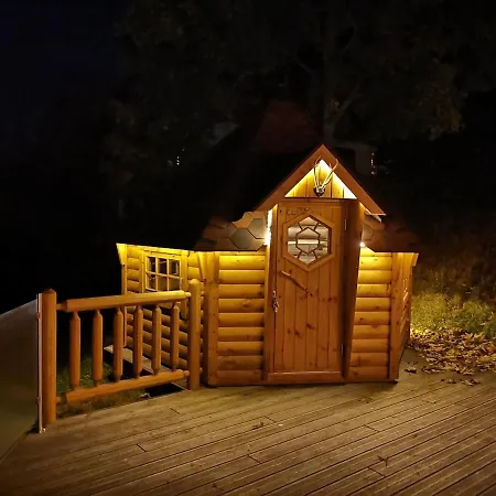 10 Pers Sauna & La Taniere Des Vosges Chalé La Bresse