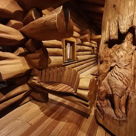 10 Pers Sauna & La Taniere Des Vosges Chalet La Bresse