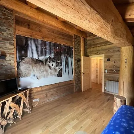 10 Pers Sauna & La Taniere Des Vosges Chalé *