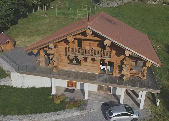 Horská chata 10 Pers Sauna & La Taniere Des Vosges La Bresse