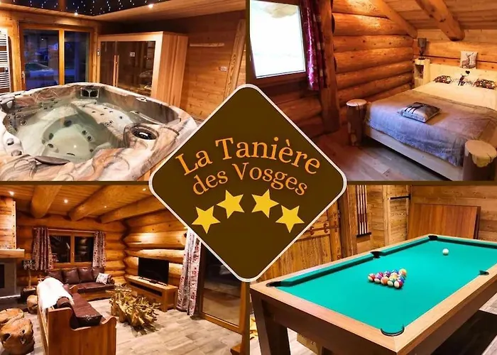 Horská chata 10 Pers Sauna & La Taniere Des Vosges