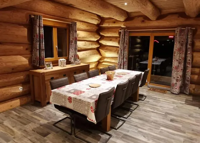 Chalet 10 Pers Sauna&spa La Tanière Des Vosges La Bresse