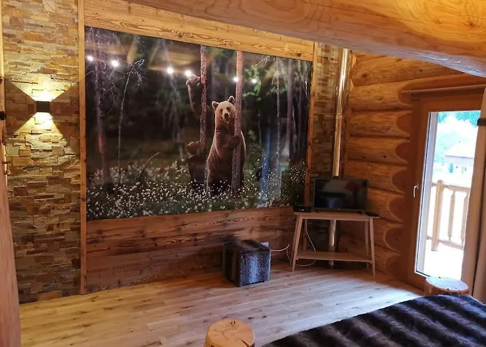 10 Pers Sauna & La Taniere Des Vosges Horská chata La Bresse